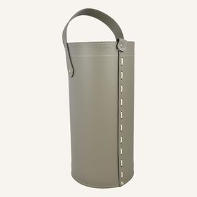 Limac Design Umbrella Stand In Leather Regen