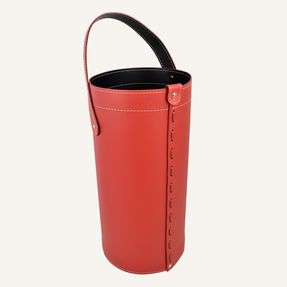Limac Design Umbrella Stand In Leather Regen