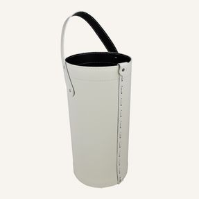 Limac Design Umbrella Stand In Leather Regen