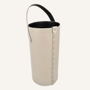 Limac Design Umbrella Stand In Leather Regen