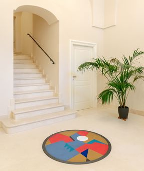 Officine Tamborrino Circular Ocean Rug