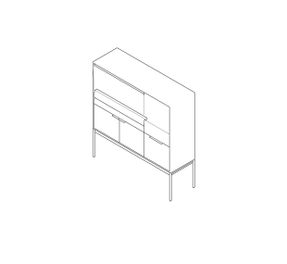 Dôme Deco Aberdeen Bar Cabinet