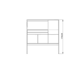 Dôme Deco Aberdeen Bar Cabinet