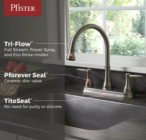 Pfister Faucets Glenfield 2-handle Kitchen Faucet