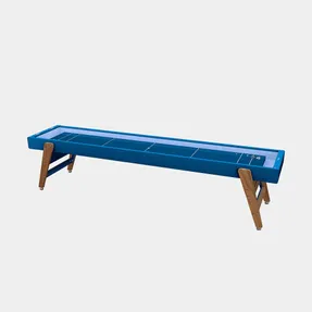 Rs Barcelona Track Shuffleboard Table 9 Ft Game Tables