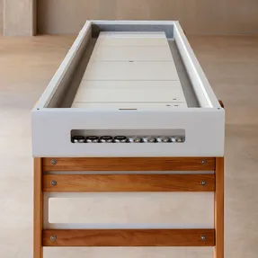 Rs Barcelona Track Shuffleboard Table 9 Ft Game Tables