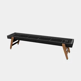 Rs Barcelona Track Shuffleboard Table 9 Ft Game Tables