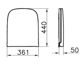Vitra S20 WC Toilet Seats