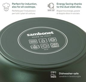 Sambonet Titan Pro Green Frypan
