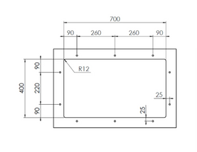 Evhoc Lumium M - Undermount Sink