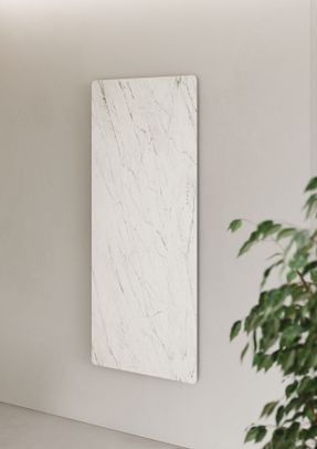 Disenia Helios electric radiator in Stoneware, Tecnogel, Aquatek or glass