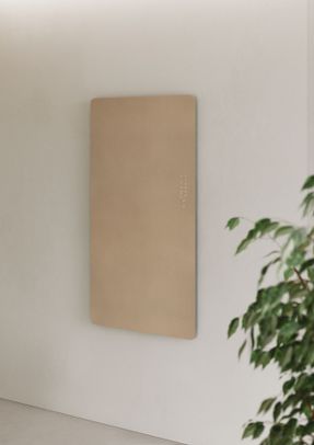 Disenia Helios electric radiator in Stoneware, Tecnogel, Aquatek or glass