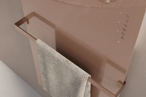 Disenia Helios electric radiator in Stoneware, Tecnogel, Aquatek or glass