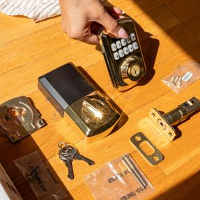Kwikset 916 Smartcode Contemporary Electronic Deadbolt