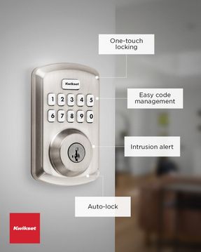Kwikset 916 Smartcode Contemporary Electronic Deadbolt