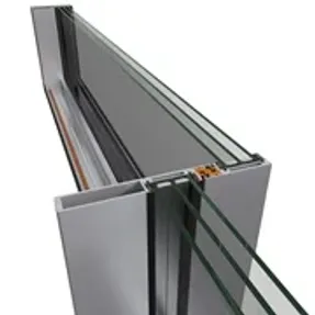 Alumil Minimal Sliding Insulated System Supreme S650 Phos