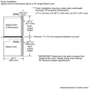Thermador Masterpiece® Built-In Microwave 30'' Stainless Steel