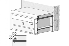 Ravasi Outdoor mailbox Mod. EX – Mod. EX35