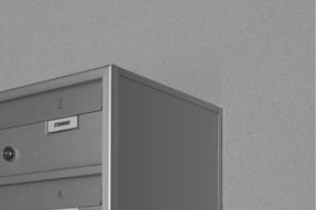 Ravasi Outdoor mailbox Mod. EX – Mod. EX35
