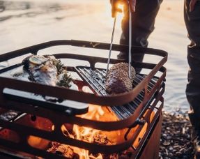 Hofats Cube Fire Basket