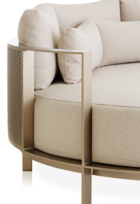 Serralunga Solanas Round Chill Bed