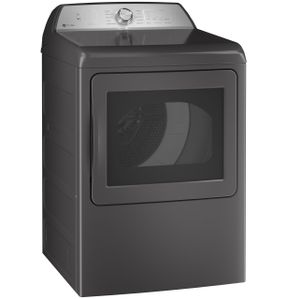 GE Appliances GE Profile™ ENERGY STAR® 7.4 cu. ft. Capacity aluminized alloy drum Gas Dryer