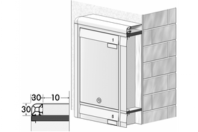 Ravasi Outdoor Mailbox Mod. Lp – Mod. Lx
