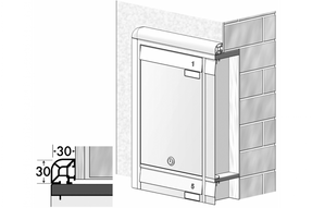 Ravasi Outdoor Mailbox Mod. Lp – Mod. Lx