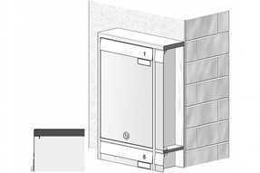Ravasi Outdoor Mailbox Mod. Lp – Mod. Lx