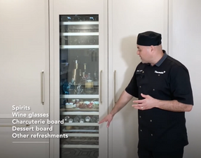 Thermador Freedom® Built-in Wine Cooler 24'' Panel Ready