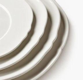 Serax Breakfast Plate S White Silhouette