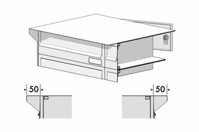Ravasi Outdoor Mailbox Mod. Euro37p – Mod. Euro26p