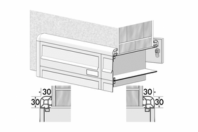 Ravasi Outdoor Mailbox Mod. Euro37p – Mod. Euro26p