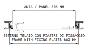 Viva VPivot Door Panel