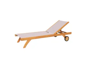 Traditional Teak Kate lounger