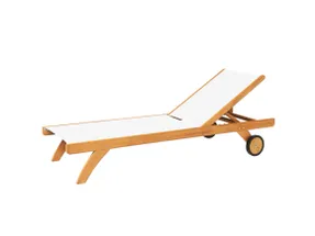 Traditional Teak Kate lounger