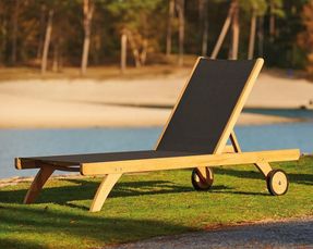 Traditional Teak Kate lounger