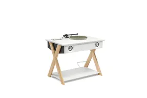 La Boite Concept Lx X Turntable Champagne / Walnut Loudspeaker