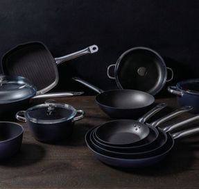 Sambonet Midnight Blue Wok