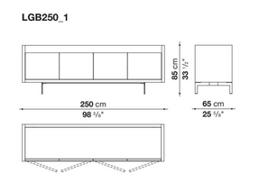 B&b Italia Liagò Living storage units