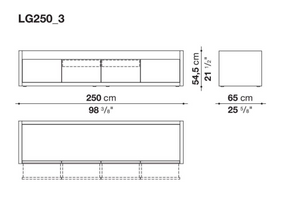 B&b Italia Liagò Living storage units