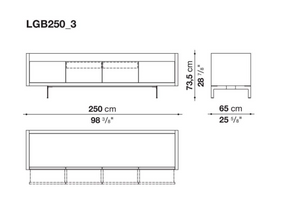 B&b Italia Liagò Living storage units