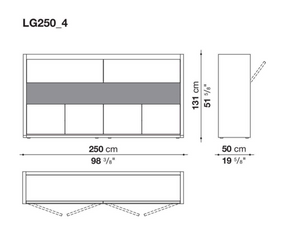 B&b Italia Liagò Living storage units