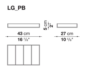 B&b Italia Liagò Living storage units