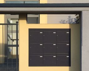 Ravasi Outdoor Mailbox Mod. Euro37f – Mod. Euro26f