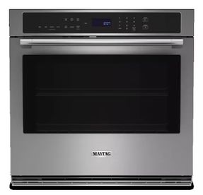 Maytag 27-inch Single Wall Oven with Air Fry and Basket - 4.3 cu. ft.
