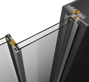 Alumil Minimal Sliding Insulated System Supreme S500 Phos