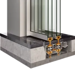 Alumil Minimal Sliding Insulated System Supreme S500 Phos