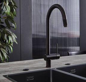 Foster Volta Gun Metal Mixer Tap