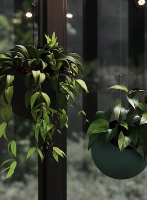 Aytm Globe Hanging Flowerpot